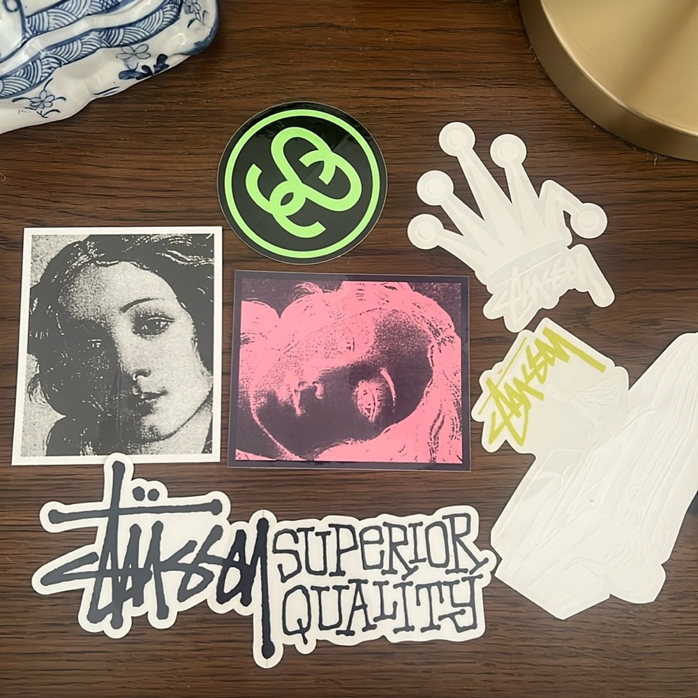 Stussy stickers